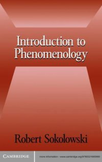 cover of the book Introduction to Phenomenology