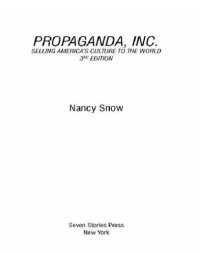 cover of the book Propaganda, Inc.: selling America's culture to the world