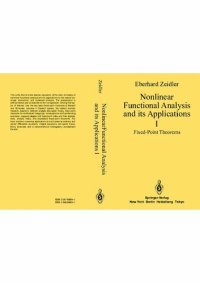 cover of the book Nonlinear Functional Analysis and its Applications: I: Fixed-Point Theorems (Nonlinear Functional Analysis & Its Applications) (Pt. 1)