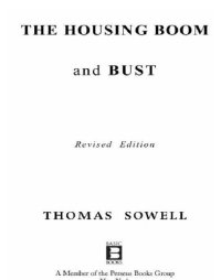 cover of the book The Housing Boom and Bust