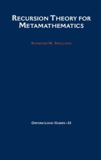 cover of the book Recursion Theory for Metamathematics