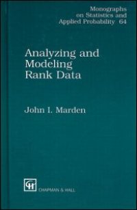 cover of the book Analyzing and Modeling Rank Data