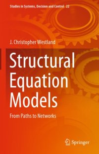 cover of the book Structural equation models: from paths to networks