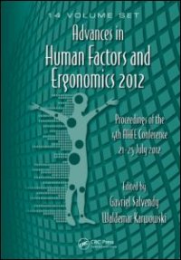 cover of the book Advances in Human Factors and Ergonomics 2012- 14 Volume Set: Proceedings of the 4th AHFE Conference 21-25 July 2012