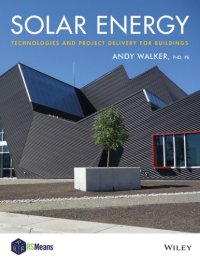 cover of the book Solar energy: a design guide for building professionals