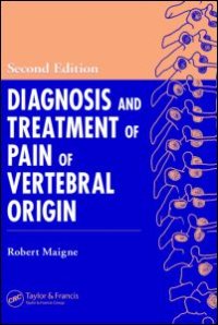 cover of the book Diagnosis and Treatment of Pain of Vertebral Origin