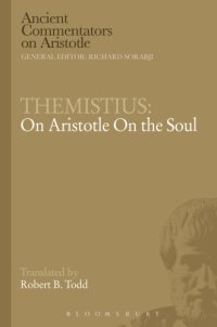 cover of the book On Aristotle On the soul