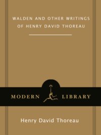 cover of the book Walden and other writings of Henry David Thoreau