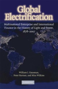 cover of the book Global Electrification: Multinational Enterprise and International Finance in the History of Light and Power, 1878-2007