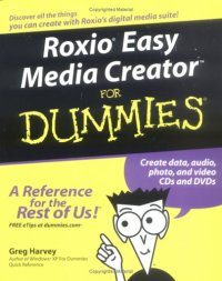 cover of the book Roxio Easy Media Creator For Dummies