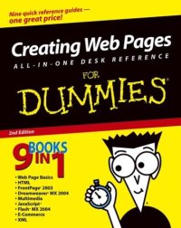 cover of the book Creating Web Pages All-in-One Desk Reference for Dummies