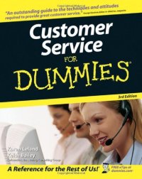 cover of the book Customer Service For Dummies