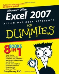 cover of the book Excel 2007 All-In-One Desk Reference For Dummies