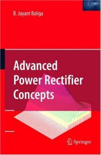 cover of the book Advanced Power Rectifier Concepts