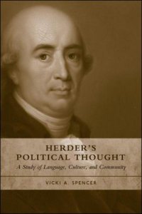 cover of the book Herder's Political Thought: A Study on Language, Culture and Community