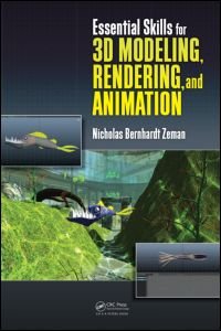 cover of the book Essential Skills for 3D Modeling, Rendering, and Animation