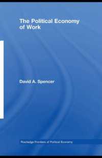 cover of the book The political economy of work