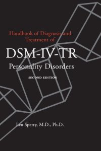 cover of the book Handbook of Diagnosis and Treatment of DSM-IV Personality Disorders