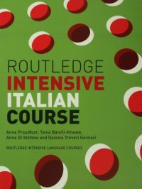 cover of the book Routledge Intensive Italian Course