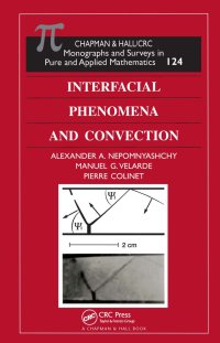 cover of the book Interfacial Phenomena and Convection