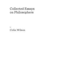 cover of the book Collected essays on philosophers