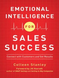 cover of the book Emotional intelligence for sales success connect with customers and get results