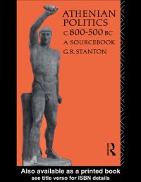 cover of the book Athenian Politics c800-500 BC: a Sourcebook