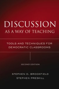 cover of the book Discussion as a way of teaching: tools and techniques for university teachers