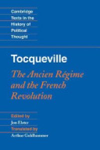 cover of the book Tocqueville: The Ancien Régime and the French Revolution