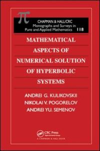 cover of the book Mathematical Aspects of Numerical Solution of Hyperbolic Systems