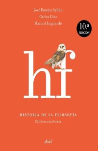 cover of the book Historia de la filosofía