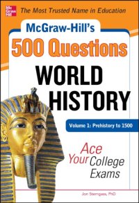 cover of the book McGraw-Hill's 500 World history questions