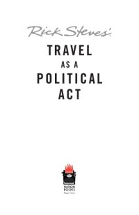 cover of the book Rick Steves' travel as a political act