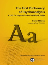 cover of the book The First Dictionary of Psychoanalysis