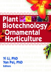 cover of the book Plant Biotechnology in Ornamental Horticulture