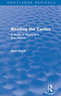 cover of the book Reading the Cantos