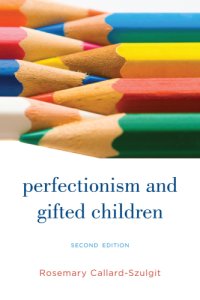 cover of the book Perfectionism and Gifted Children