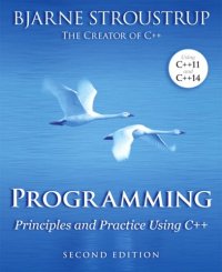 cover of the book Programming: principles and practice using C++