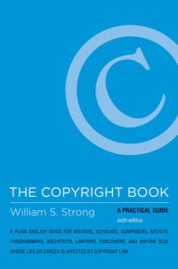 cover of the book The copyright book: a practical guide