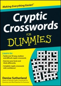 cover of the book Cryptic crosswords for dummies