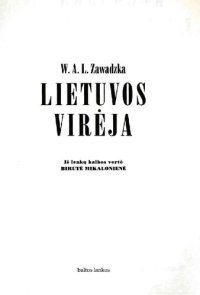 cover of the book Lietuvos virėja