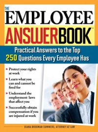 cover of the book The employee answer book: practical answers to the top 250 questions every employee has