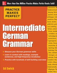 cover of the book Intermediate German grammar