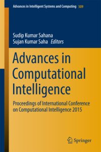 cover of the book Advances in computational intelligence: proceedings of international