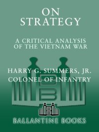 cover of the book On strategy: a critical analysis of the Vietnam War