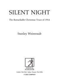 cover of the book Silent Night: the Remarkable Christmas Truce Of 1914