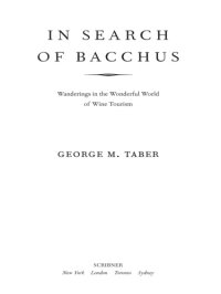 cover of the book In search of Bacchus: wanderings in the wonderful world of wine tourism