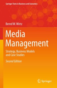 cover of the book MEDIA MANAGEMENT strategy, business models and case studies.