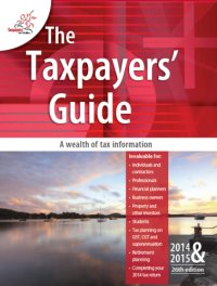 cover of the book The Taxpayers Guide 2014-2015: a Wealth of Tax Information