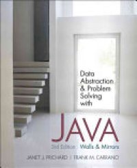 cover of the book Data Abstraction & Problem Solving with Java: Walls and Mirrors